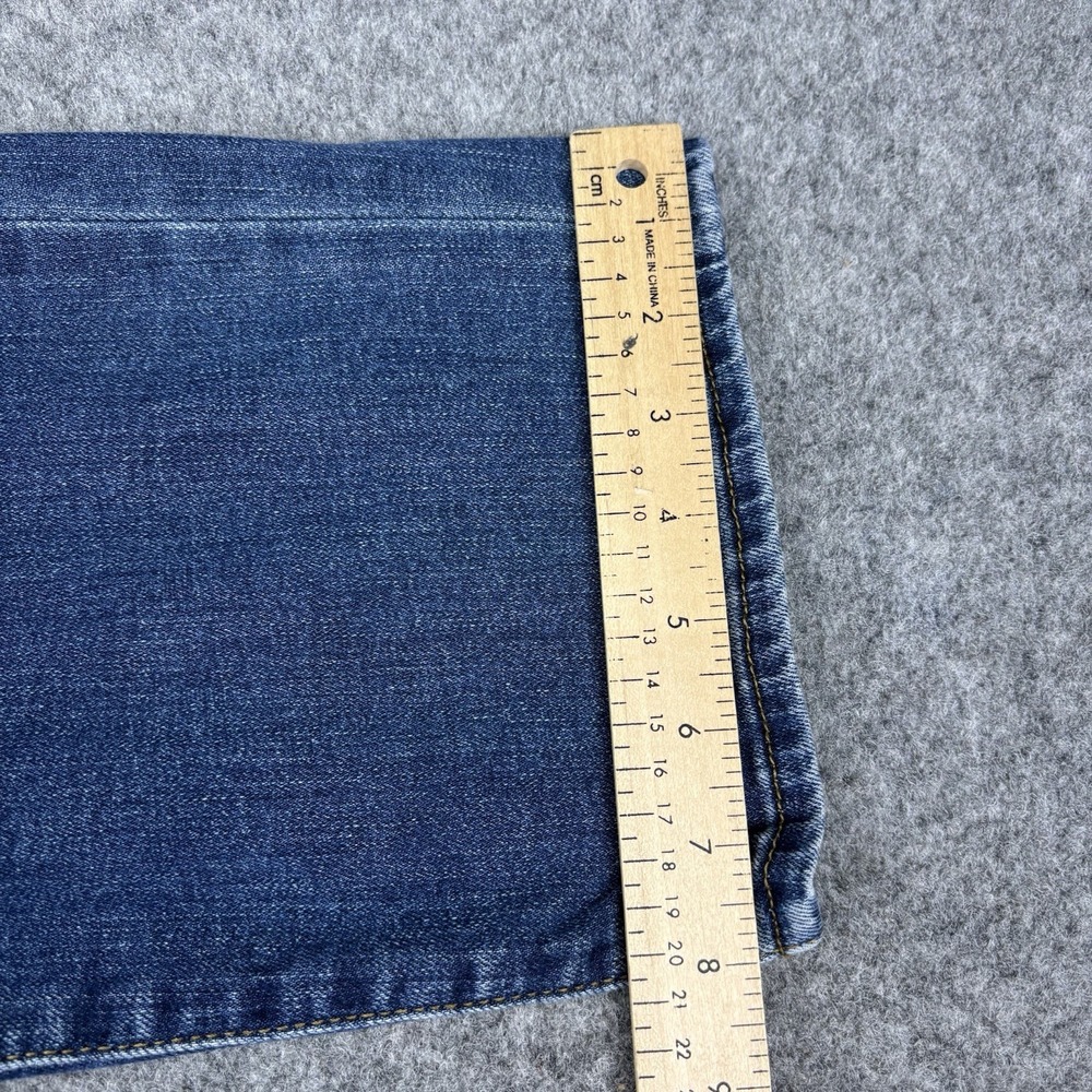 Lee Extreme Motion Jeans Mens 36x30 Straight Fit Tapered Leg Dark Wash Denim - Picture 10 of 11